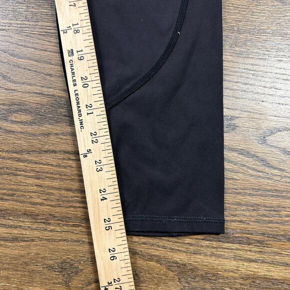 Athleta Rainier Tight Pants Womens Medium Black High Rise Leggings Pocket - Picture 9 of 12
